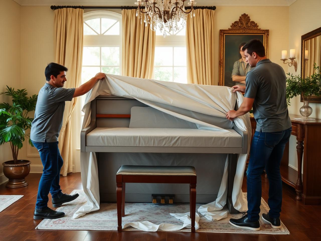 Piano moving service